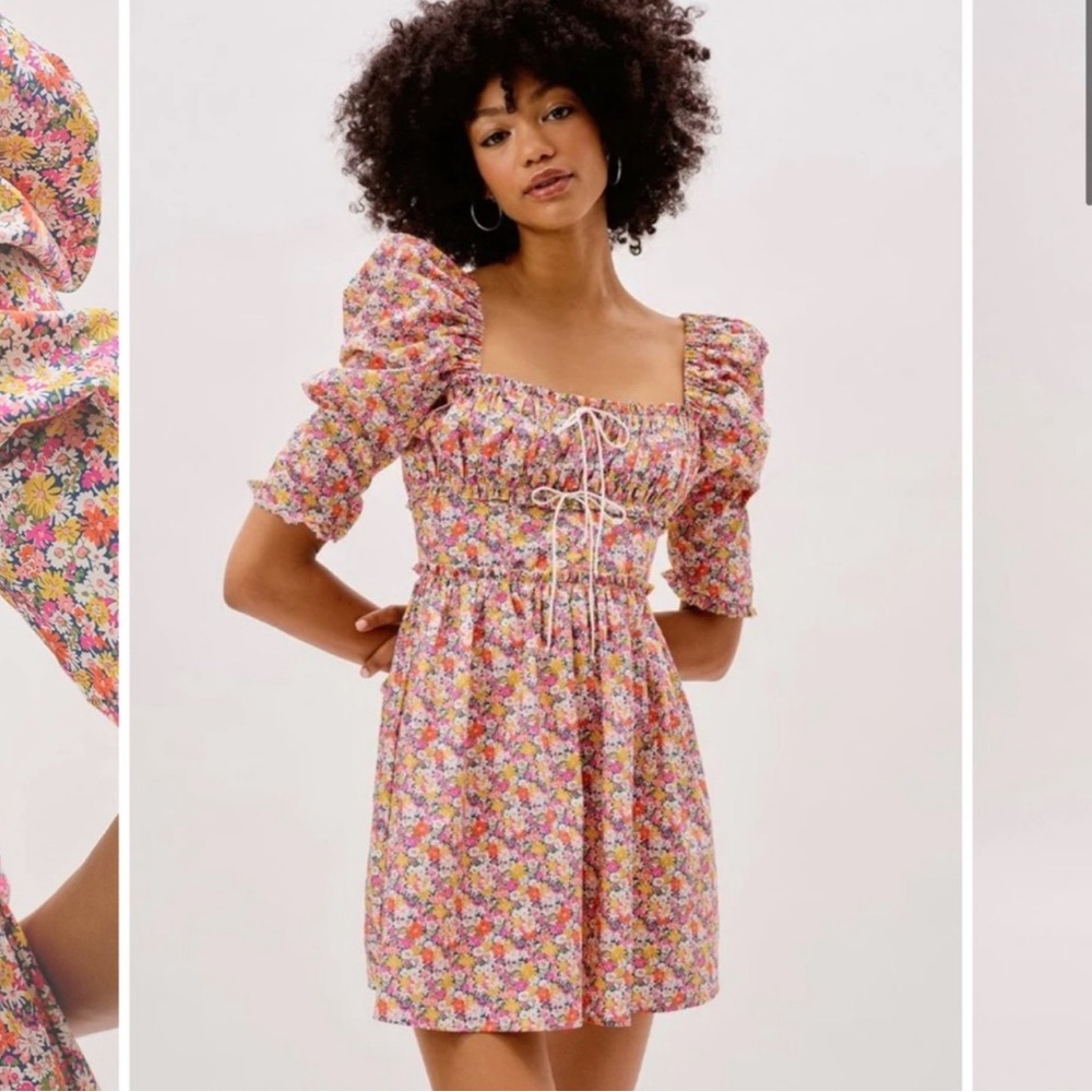 For love and Lemons Libby mini dress XS